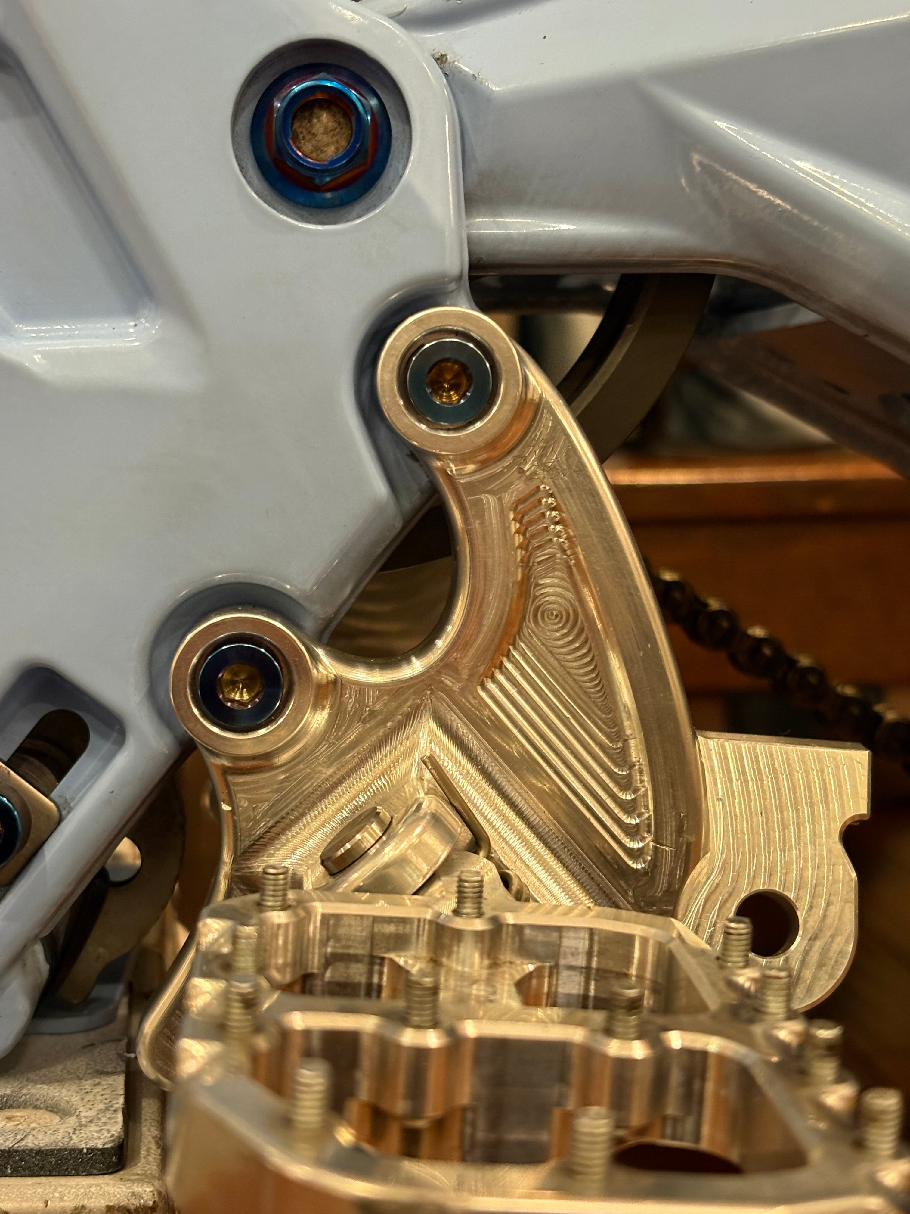 All Emoto Peg Bracket Titanium Bolts (set of 4)