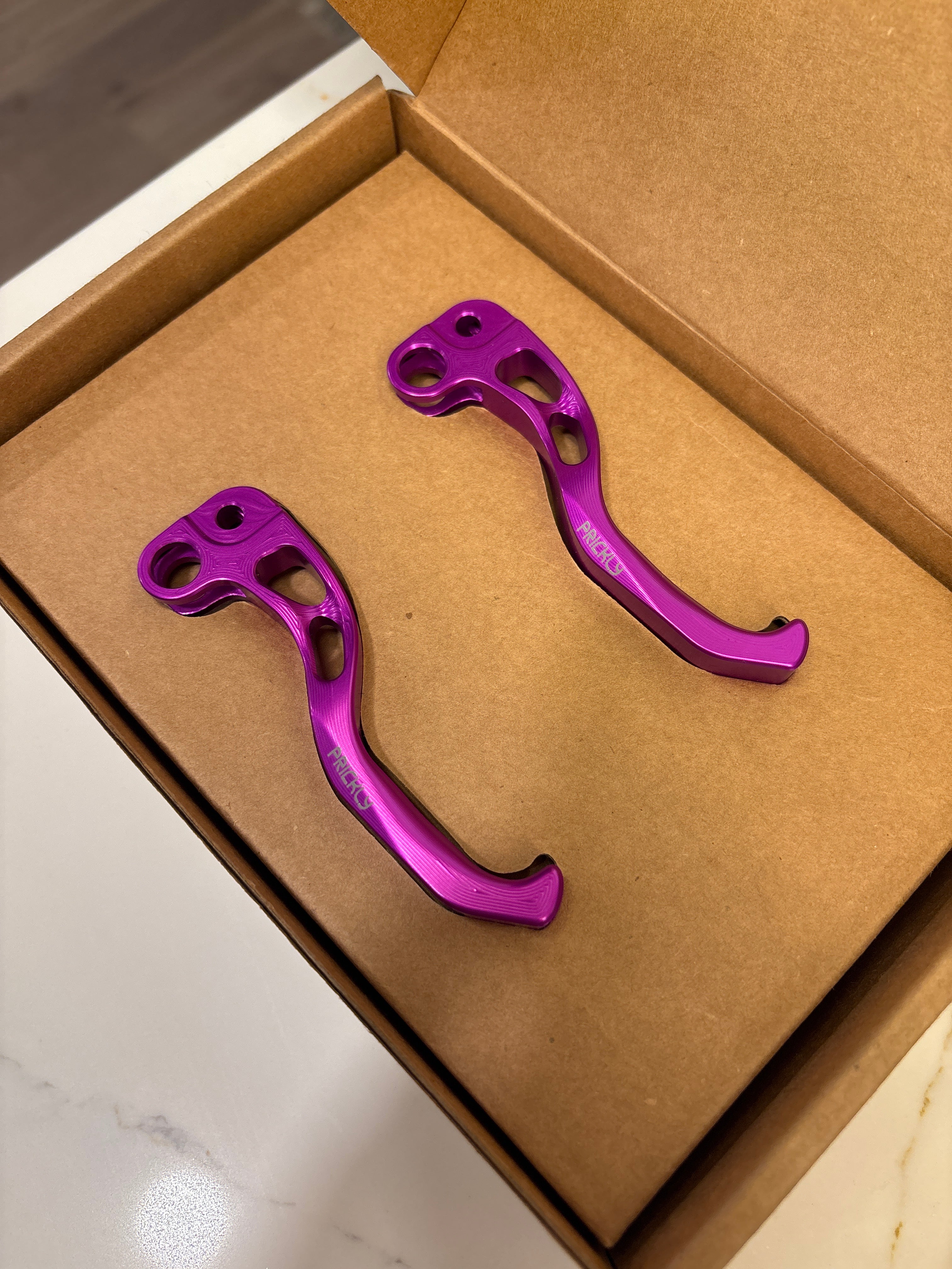 Prickly Brake Levers - LBX, Mx3, XXX