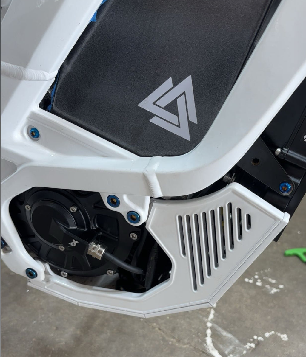 Gritshift Heavy Hitter v2 skid plate for Surron lbx